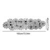 Halloween Lace Spider Web Table Runner Tablecloth Halloween Black Fireplace Mantel Cover for Home Party Halloween Decoration