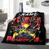 Custom Name "Spider-Man: City Hero" Blanket for Couch & Bed, Plush Cozy Fuzzy Blanket Super Soft & Warm Blankets for Fall and Winter. 0908170