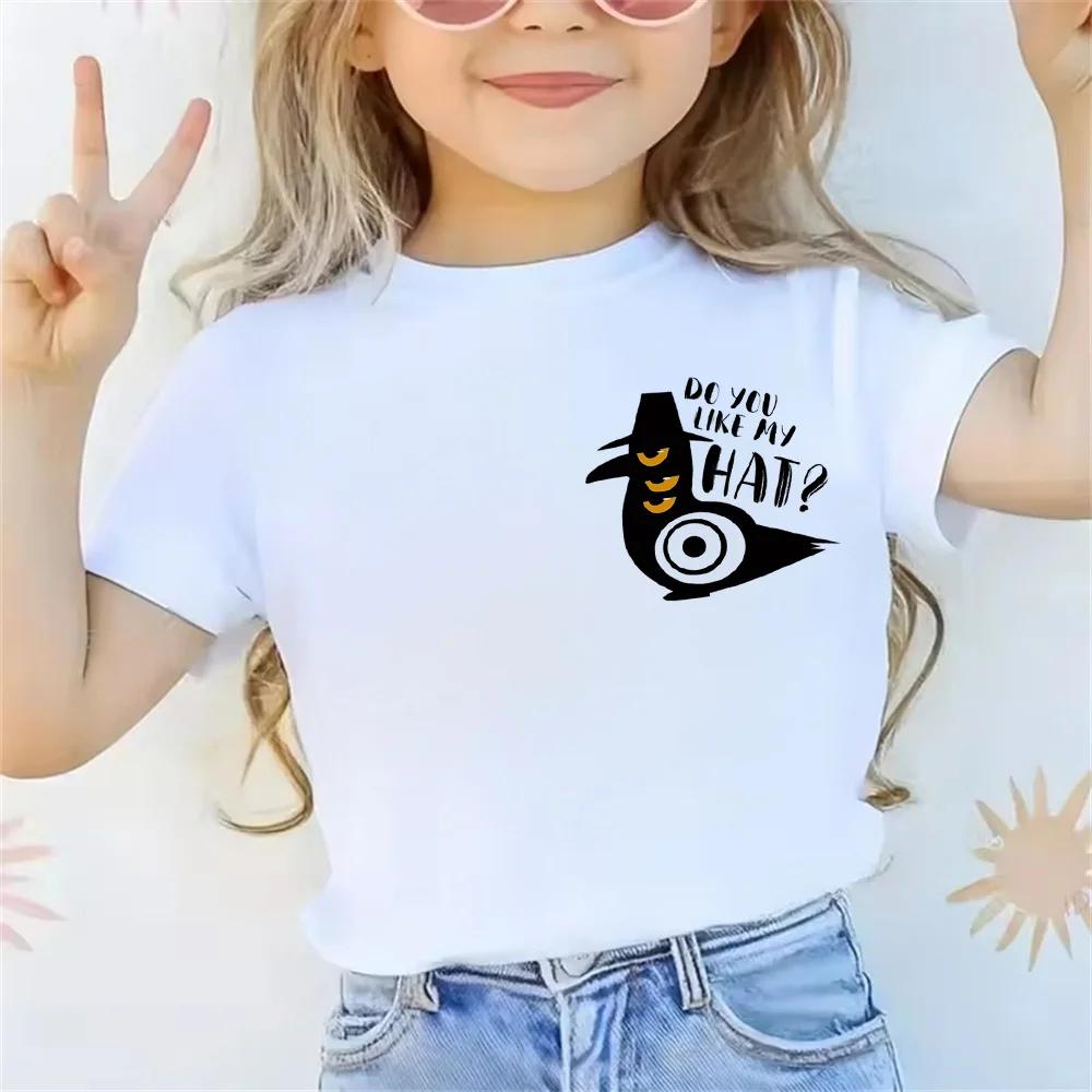 Movie KPop Demon Hunters T-shirt Summer Short Sleeve Tee for Casual Loose Girl Boy Cotton Printed Tops