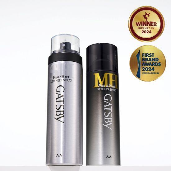 Gatsby Best Spray (Choose 1 of 2 Types) (Set & Keep Spray 263ml / Matte & Hard Spray 200ml)
