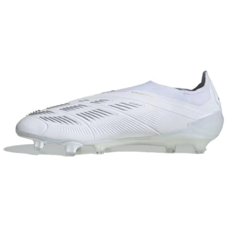 adidas Predator Elite Laceless FG Day Spark Pack Unisex Sneakers White Platinum-Metallic Aurora-Black IF6448