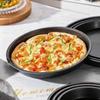 MDNG 8-inch Golden Non-stick Carbon Steel Pizza Pan Set