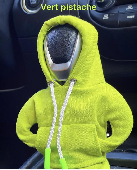 Hoodie Araba Vites Kapağı Moda Vites Hoodie Araba Vites Topuzu Kapağı Manuel Kolu Dişli Kazak Değişim Kolu Kapağı