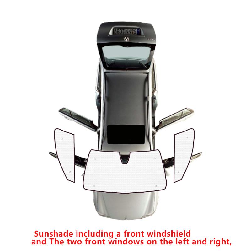 Car Sun Shade for Mercedes-Benz CLA 180 200 250 C117 MK1 2013 2014 2015 2016 2017 2018  Auto Sunshade Windshield Side Window