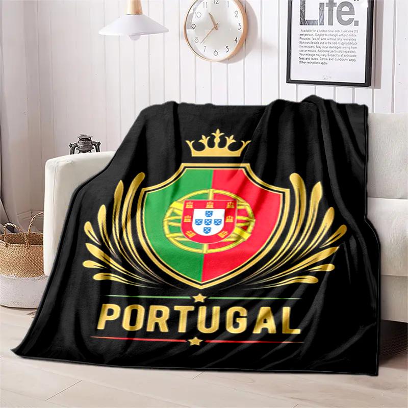 1PC Football pattern blanket, all season lightweight home office outdoor nap multifunctional blanket