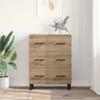 Sideboard Artisan Oak 69.5 x 34 x 90 cm Engineered Wood and Iron