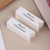 100Pcs Christmas Gift Tags Holiday Present Labels With Merry Christmas Lettering Design Decorative Hanging Tags