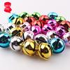 22MM Colorful Vacuum Dog Bell Keychain Pendant - Christmas Metal Pet Bell