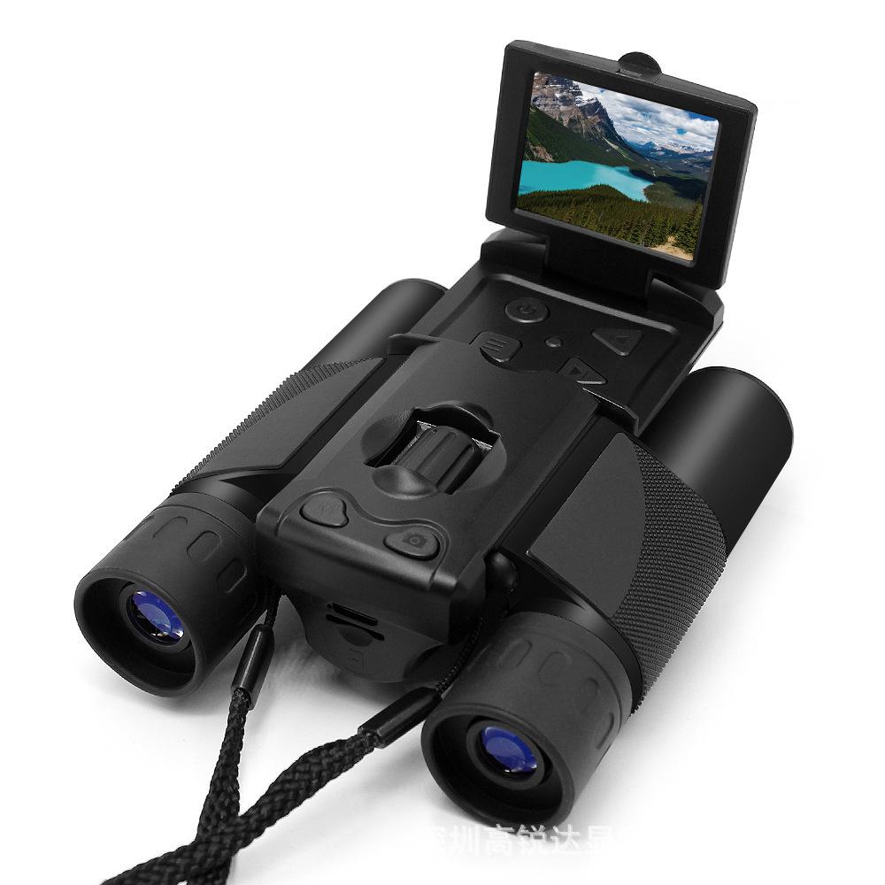 HD Digital Binoculars with Video and Photo, Starlight Night Vision, Bird Watching, Outdoor Scope, and Screen Display.