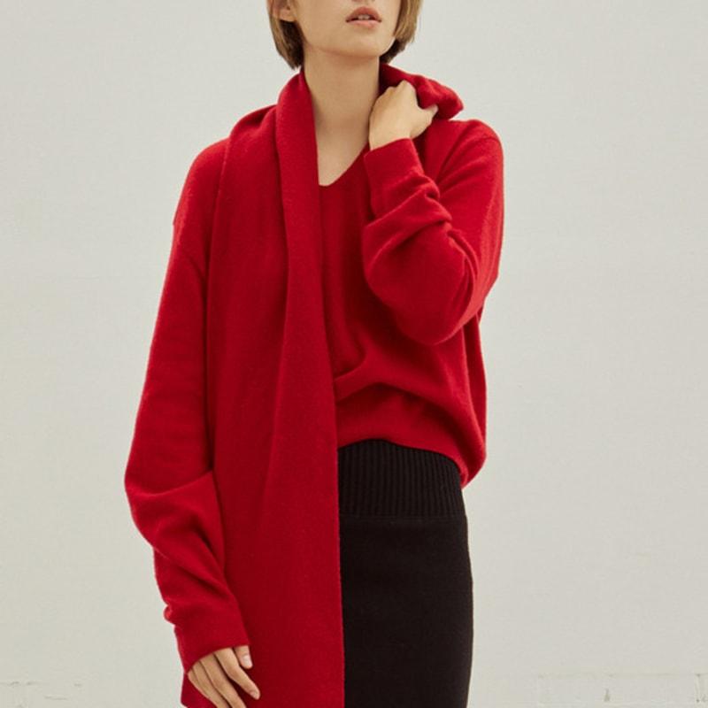 REED Cashmere Whole Garment Muffler (6color)