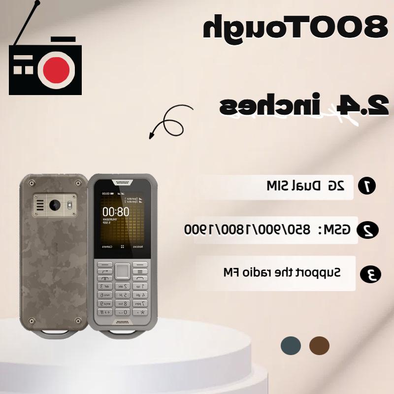 

Cross-Border Elderly Feature Mobile Phone with Keypad - Non-Smartphone Candybar 2G Black - English