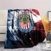 Club Deportivo Guadalajara  Print Flannel Blanket, High quality Comfortable for All Seasons, Home Decor, Warmth and Comfort