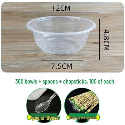 ZISIZ Disposable Plastic Dining Set
