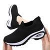 New fly-woven thick-soled lightweight running shoes, comfortable height-increasing air cushion shoes