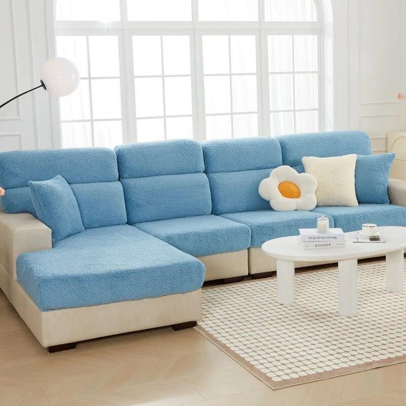 Elastic Sofa Cover Cover Cloth Towel Autumn and Winter Four Seasons Universal Combination Sofa Cushion Cover