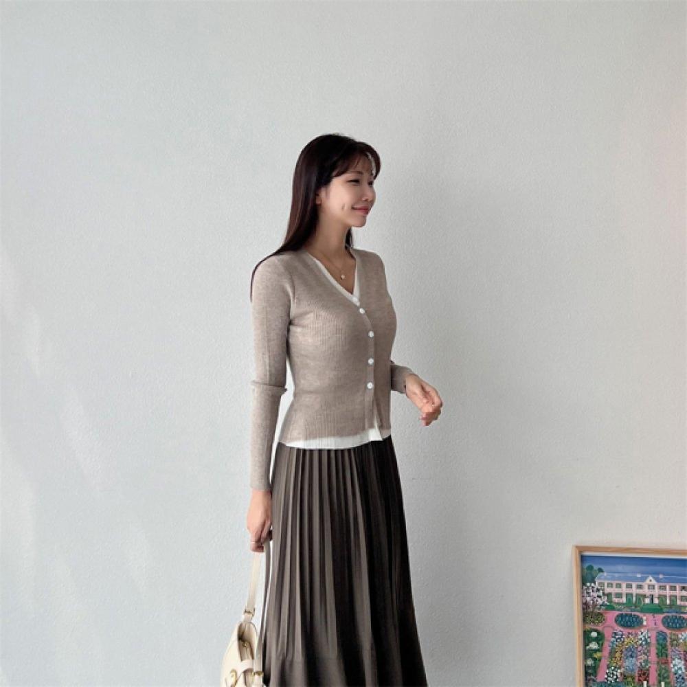 Open Run Women S ahiS Cardigan Slim Fit V Neck