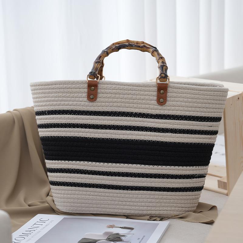 520 bröllopsminne, exklusiv födelsedagspresent, damväska, vävd väska, strandväska, tygkasse.