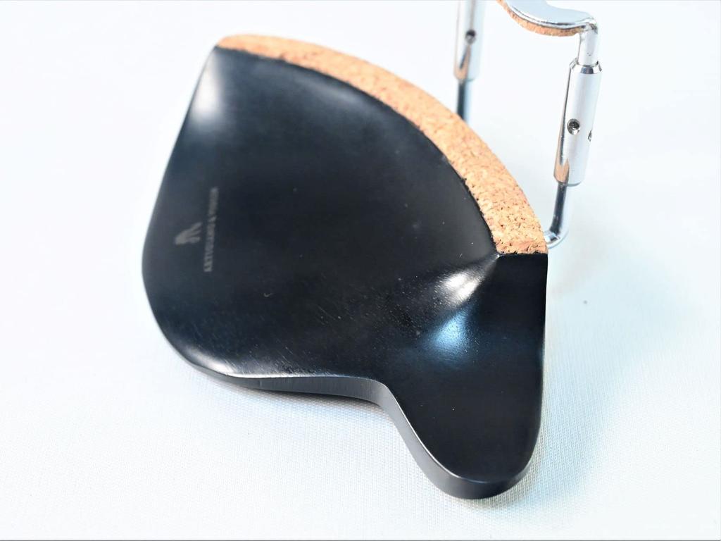 ARTIGIANO&VIOLIN Violin Chin Rest Ebony (Normal Clamp, Stuba Style)