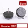 Nylon Anti-Slip Furniture Leveling Feet with Felt Pads