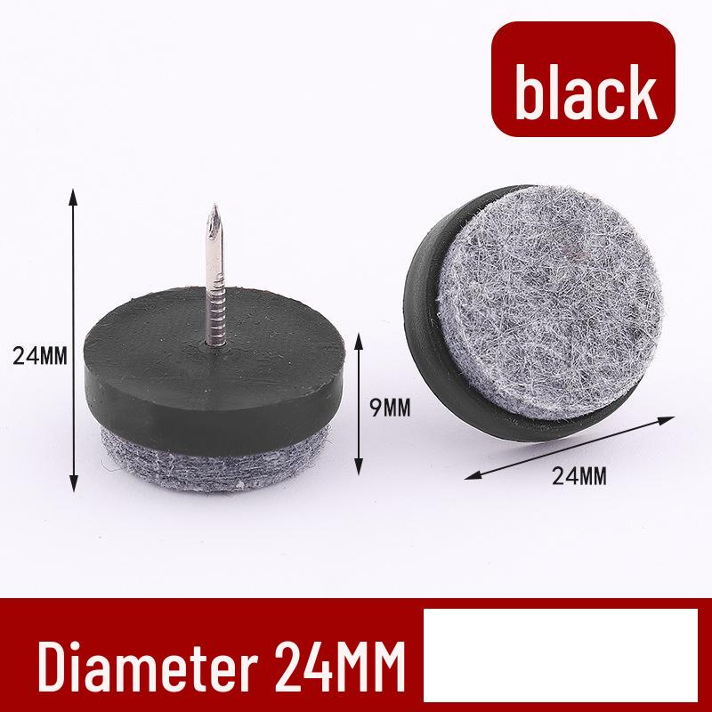 Nylon Anti-Slip Furniture Leveling Feet with Felt Pads
