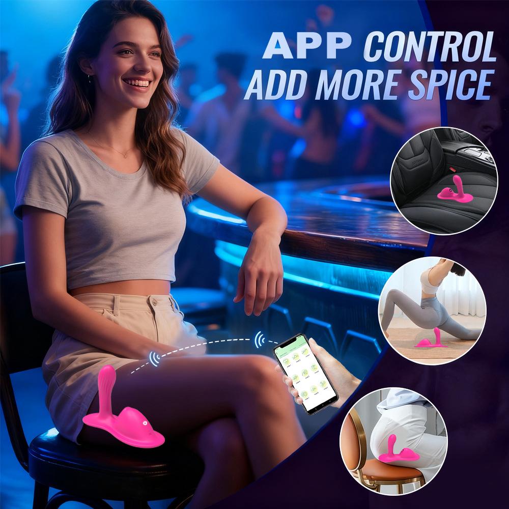 Remote-Control Vibrating Seat Cushion for Female Pleasure