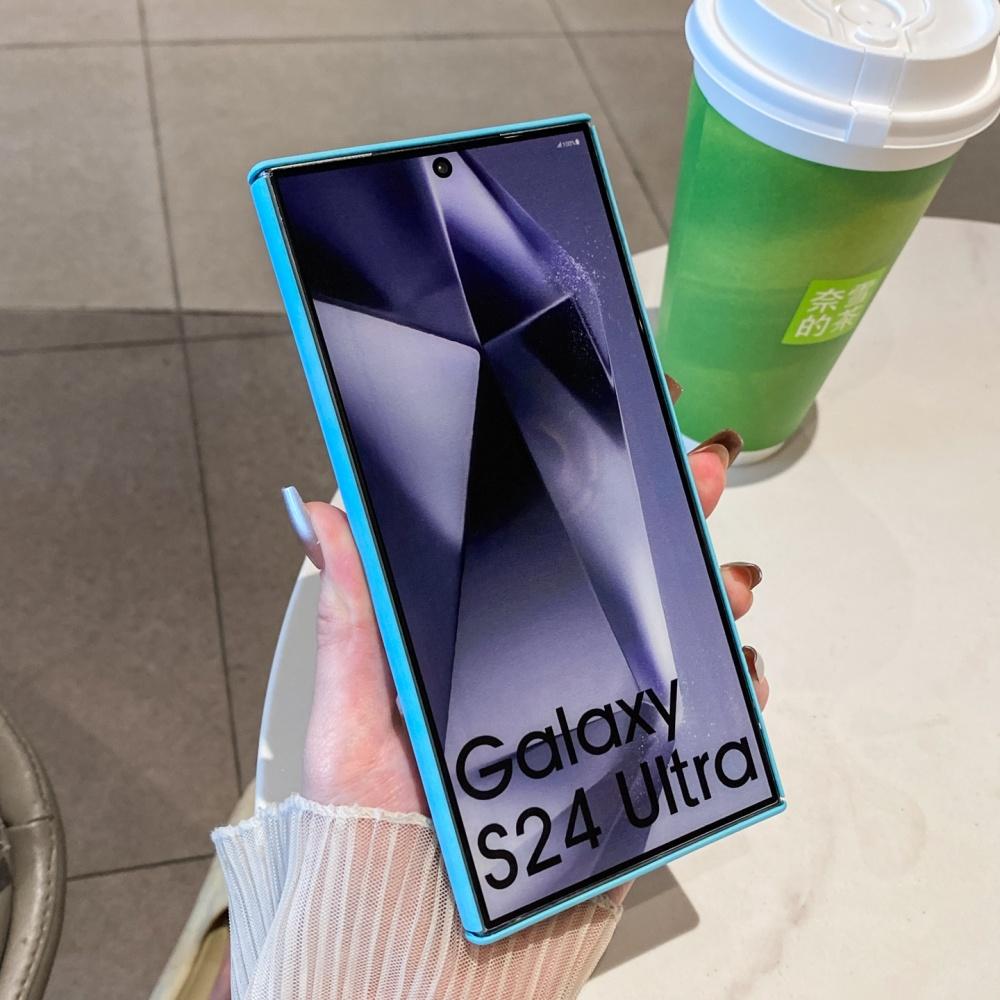 Luxusní matný magnetický kryt pro Magsafe pro Samsung Galaxy S25 Ultra S24 S23 Plus Ultra tenký PC nárazuvzdorný bumper kryt