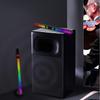 30Cm Double-Row 64Bit Rgb Pickup Led Bar Rechargeable Magnetic Install Music Rhythm Light Car Atmosphere Lighting Desktop Light
