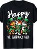 Men'S St Patrick'S Day Leprechaun Graphic T- Shirt