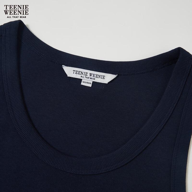 Teenie Weenie Women's 2026 Summer Little Bear Cartoon T-Shirt