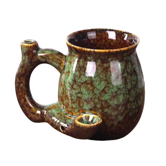 

Coffee Mug Ceramic Coffee Pot Shaped Cup with Ergonomic Handle Wide Mouth Dishwasher Microwave Safe Coffee Mug