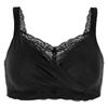 Lace Wire-Free Breathable Breast Cover Bra with Insertable Pads - Style 8801