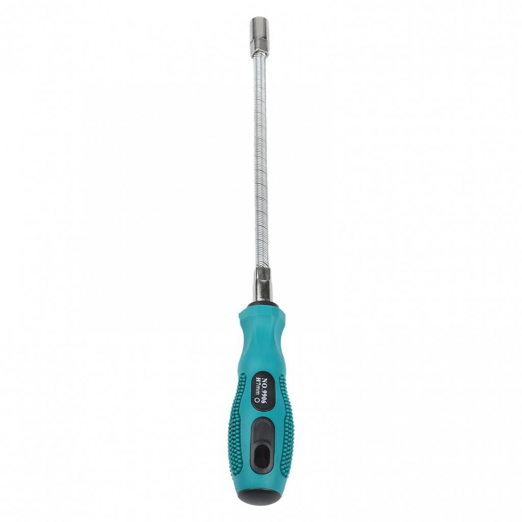 Flexible 14 Inch Socket Screwdriver with Comfortable Grip for Easy Use