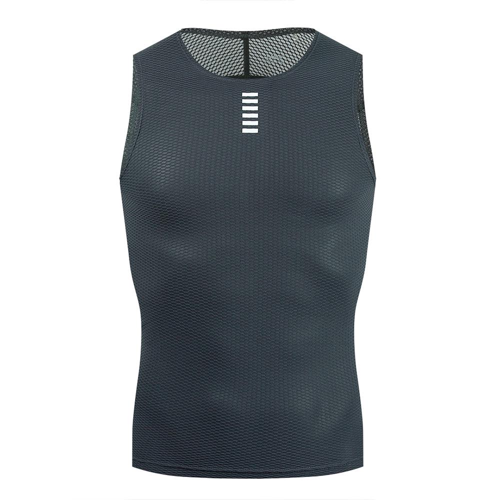 Maglia Intima da Ciclismo Traspirante e Assorbi Sudore da Uomo di YKYWBIKE
