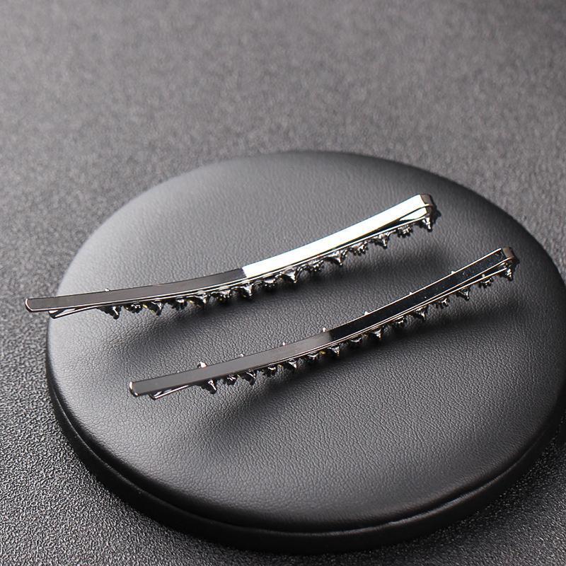 Wasser Diamant Gerader Clip Modisch und Vielseitig Temperament Seitenpony Clip Leichter Luxus Hochwertige Haarspange Haaraccessoire