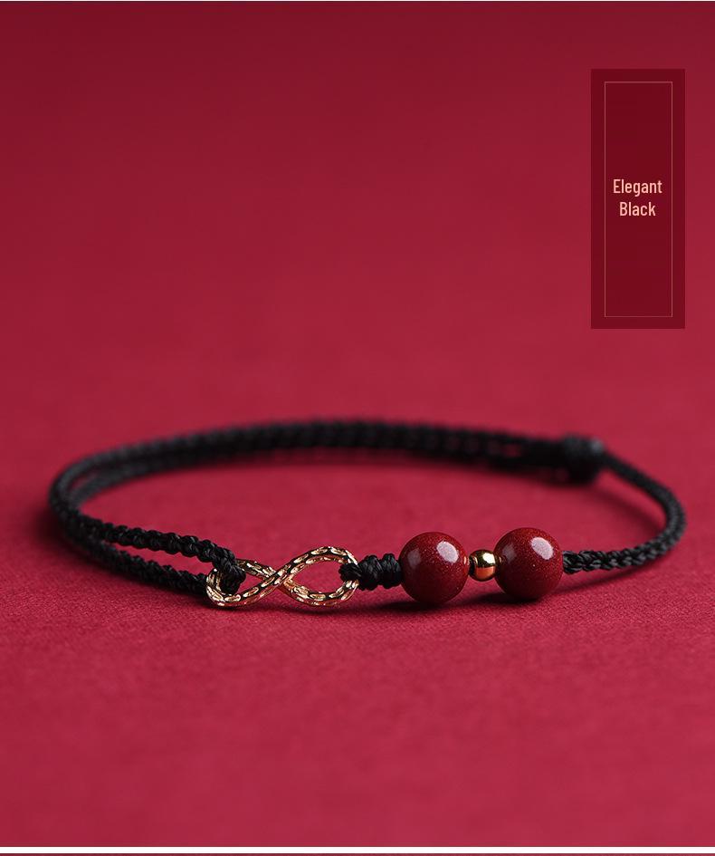 

Браслет з червоної нитки Бенміннян та набір браслетів на ногу «Нескінченне багатство» для жінок Bracelet