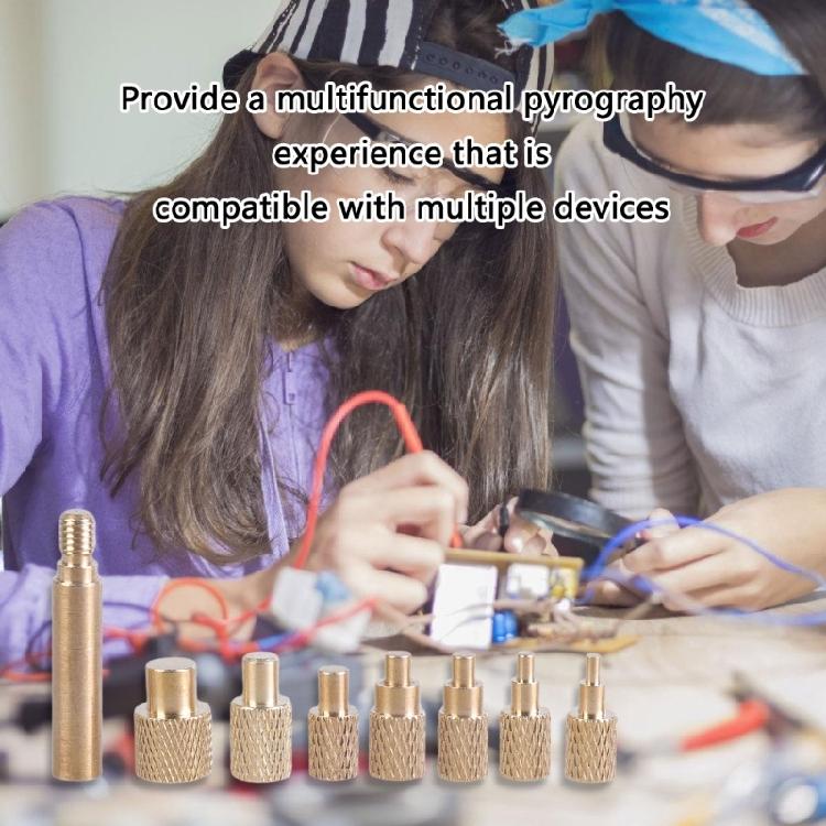 Efficient Heat Transfer Soldering Tip for Threaded Inserts in DIY Electronics & 3D Printing with Quick Changes Designing