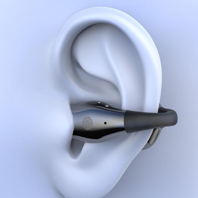 Wireless Bluetooth Headset Standby Life Clip In-ear Running Noise Reduction