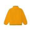 Vans Logo Print Front Zipper Pocket Spliced Long Sleeve Jacket Women Jackets Yellow VN0A5H6U1M7