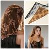 Fake Collar Lace Triangle Scarf Cloak Flower Scarves Retro Lace Scarf Veil Headband Women