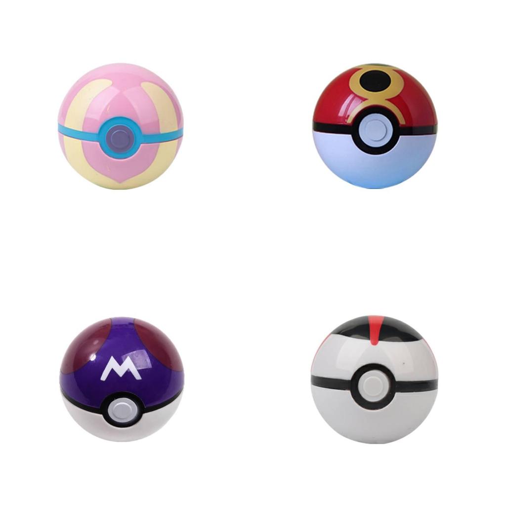 7cm Pocket Monster Master Ball Toy Cute Abs Material Mini Figure For Kids