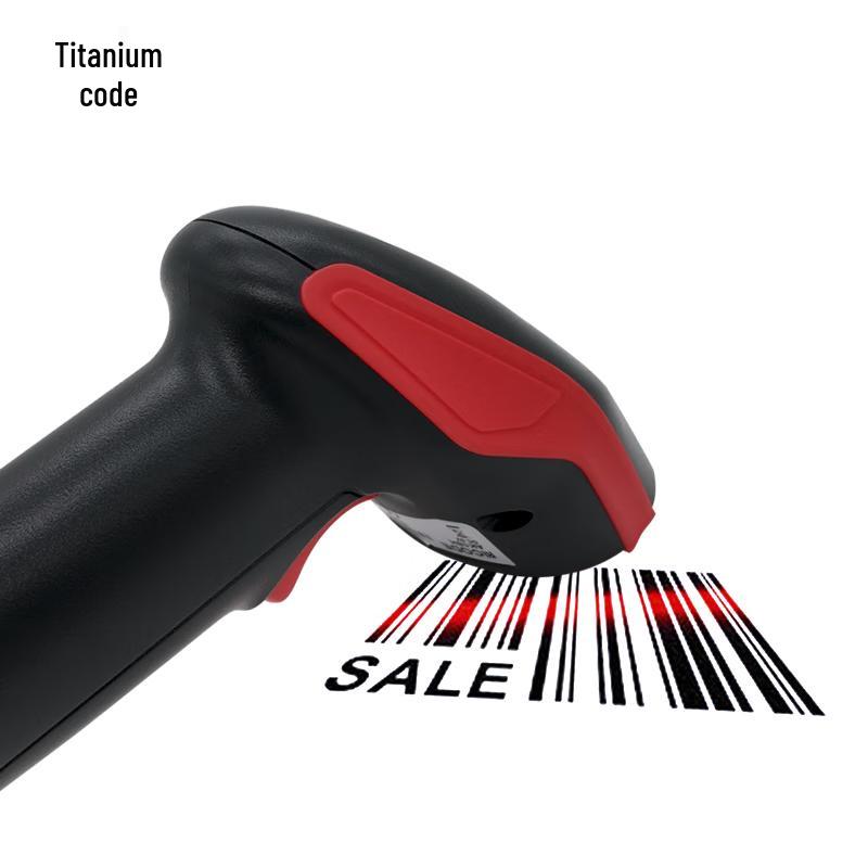 TICODE AK278 2D Wireless Bluetooth & 2.4G Barcode Scanner