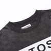 T-shirt Coton Surdimensionné Homme Avec Impression Graphique Satoshi Lavage Vintage Hip Hop Streetwear Manches Courtes