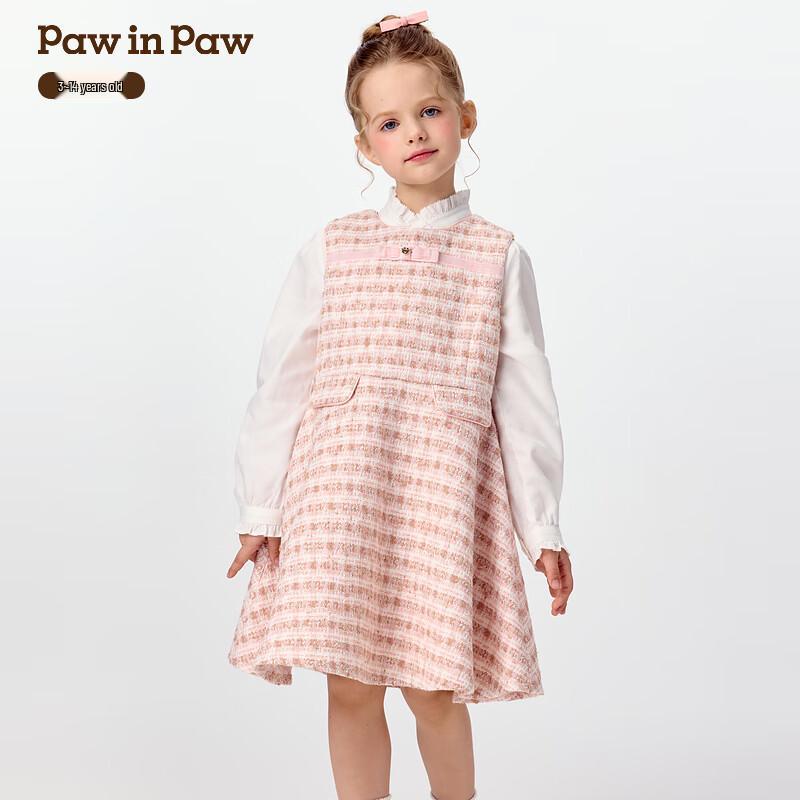PawinPaw Girls' Cartoon Bear Princess Dress