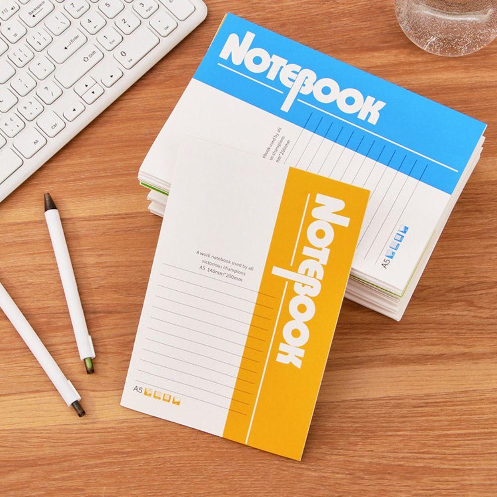 Soft Cover Notepad Planner Hardcover Personal Writing A5 Notebook Students