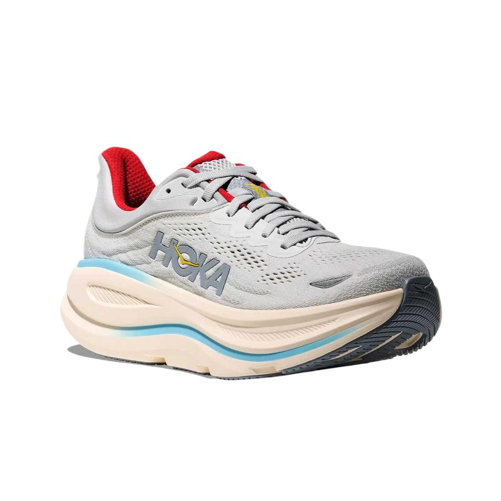 Hoka One One Bondi 9 Lace-Up Round Toe Thick Sole Comfortable Shock Absorption Support Low-Top Running Shoes Women running shoes 1162012-CRDS