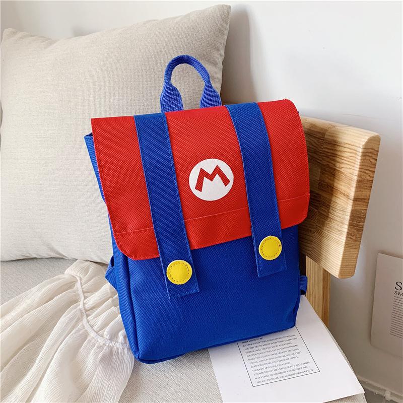 Children S Bags, Backpacks, Boys And Girls Fashion Trendy Bags, Fashion Kindergarten Baby Travel Small Backpack красный