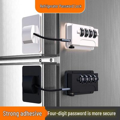 Child-No-Drill Password Lock: Secure Cabinet, Door, Window & Fridge with Surface-Mounted Anti-theft Design.