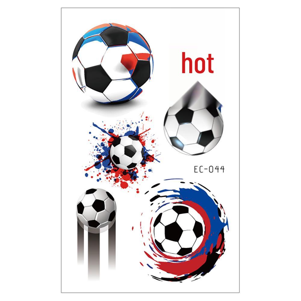 2026 Waterproof Children's World Cup Football Face Tattoo Stickers
