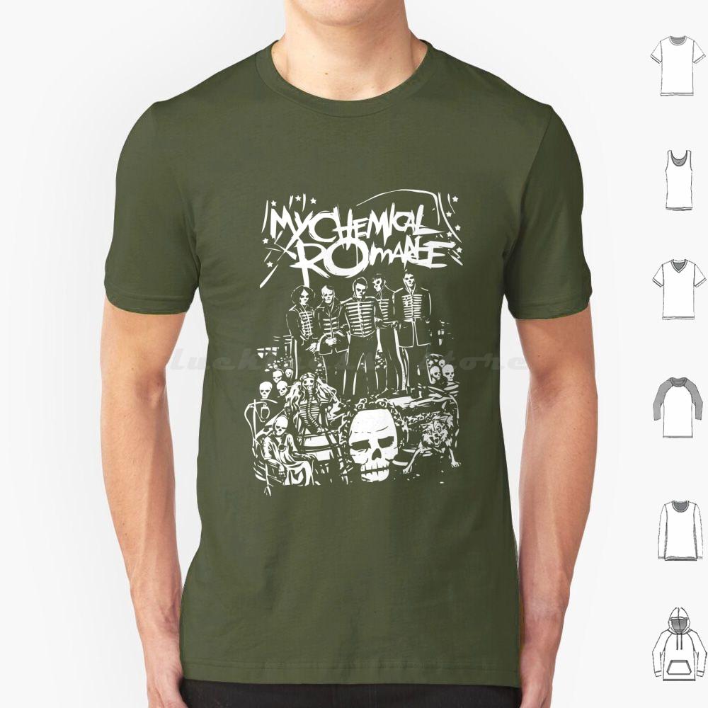 My Chemical Romace T Shirt Cotton Men Women DIY Print Rerardo My Chemical Romance Black Parade Emo