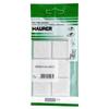 MAURER - Adhesive Felt 30x30 Mm. (Blister 6 Pieces) White